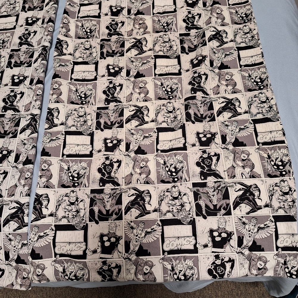 A pair of Marvel comics pillow cases. Great for Marvel fans of any age.